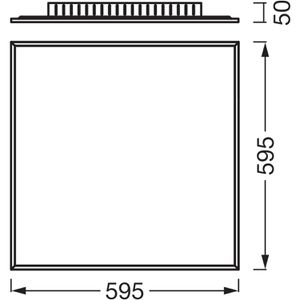 Produktbild für LED-Panel OSRAM Planon Plus, weiß, 60 x 60 cm