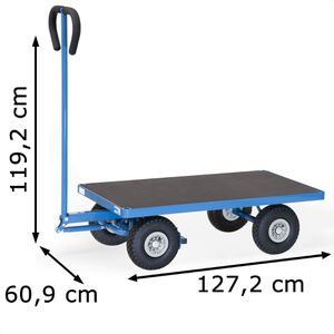Produktbild für Handwagen Fetra 4001P, mit Plattform