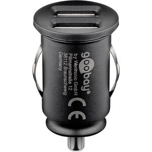 Produktbild für Zigarettenanzünder-Adapter Goobay 44177, 2,4 A, 12 Watt