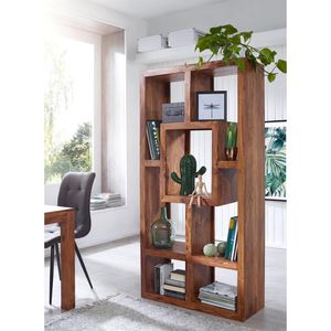 Produktbild für Bücherregal Wohnling Mumbai, WL1.375, sheesham