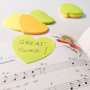 Produktbild für Haftnotizen D.RECT Sticky Notes Cube, neon