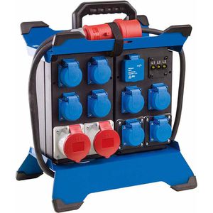 CEE-Stromverteiler as-Schwabe Stecky Duo 2, mobil