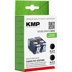 Produktbild für Tinte KMP C81D für Canon PGI-525PGBK