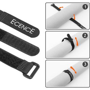 Produktbild für Kabelbinder ECENCE Universell, mit Klettverschluss