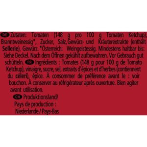 Produktbild für Ketchup Heinz Tomato Ketchup