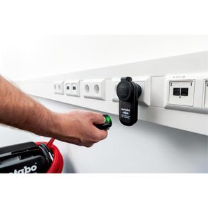 Produktbild für Steckdosenadapter Metabo 630231000, schwarz