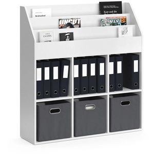 Produktbild für Bücherregal Vicco Luigi, weiß