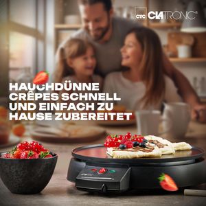 Produktbild für Crepes-Maker Clatronic CM 3372, 900 Watt