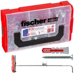 Schrauben-Dübel-Set Fischer 539868, FixTainer DuoPower/Tec
