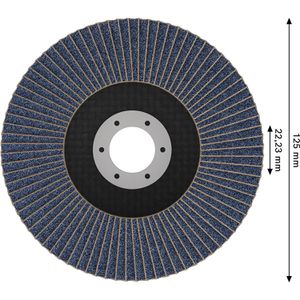 Produktbild für Fächerschleifscheibe Bosch X451, 2608626178