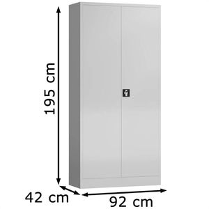 Produktbild für Aktenschrank ClassiX X-530340, aus Metall