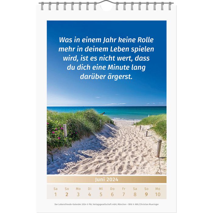 PAL Bildkalender Der LebensfreudeKalender 2022, MotivNaturbilder mit
