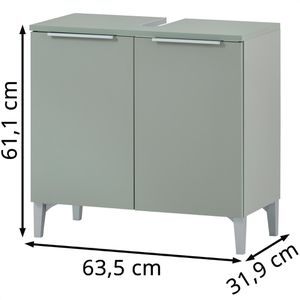 Produktbild für Waschbeckenunterschrank Schildmeyer Smilla 154215, stehend