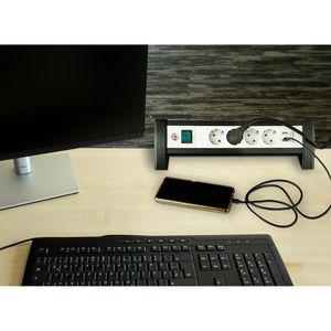 Produktbild für Tischsteckdose Brennenstuhl Premium, mit 1,8 m Schuko Kabel