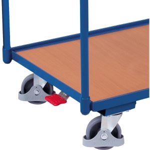 Produktbild für Tischwagen VARIOfit sw-500.500, aus Metall &amp; Holz