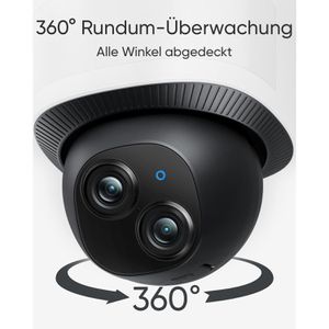 Produktbild für Überwachungskamera Eufy Floodlight Cam E340, PTZ, außen