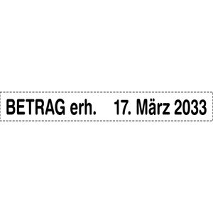 Produktbild für Datumstempel Trodat 1117, für Stempelkissen