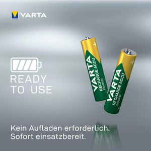 Produktbild für Akku Varta Recharge Power 56703, 1,2 V, 800 mAh