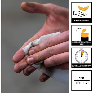 Produktbild für Reinigungstücher Sika PowerClean universal, feucht