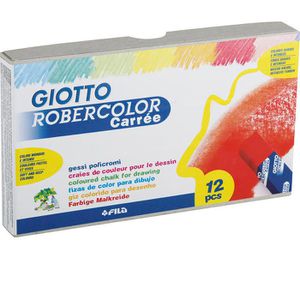 Kreide Giotto-Robercolor Carree, 12 Stück