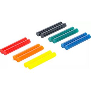 Produktbild für Heißklebesticks BGS-technic 80849, farbig