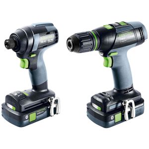Produktbild für Combo-Kit Festool TID 18 HPC 4,0 I-Set T18, Akku
