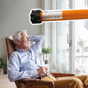 Produktbild für Rohrmotor WIR-Elektronik eRO Standard mit Schalter