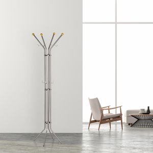 Produktbild für Garderobenständer Alco 2800, silber