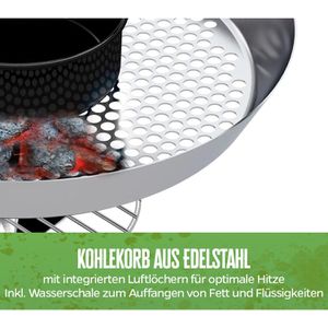 Produktbild für Holzkohlegrill Outdoorchef Chelsea 480C, Kugelgrill mit Rädern