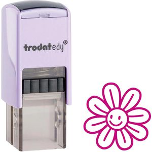 Motivstempel Trodat edy FIX Blume, aus Kunststoff