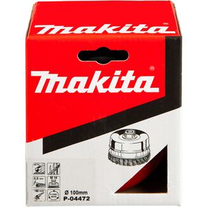 Produktbild für Drahtbürste Makita P-04472, Topfbürste Ø 100mm