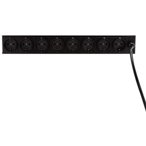 Produktbild für Steckdosenleiste LogiLink PDU8D01, PDU, 2m Kabel