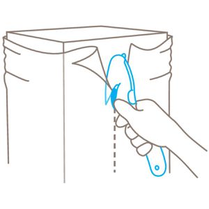 Produktbild für Cuttermesser MARTOR 121001.02, SECUMAX EASYSAFE