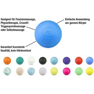 Produktbild für Faszienball Captain-LAX Lacrosse Ball