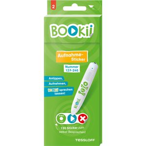 Aufnahmesticker BOOKii 290323, Paket 2 - Nummer 127-246
