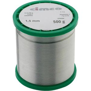 Produktbild für Lötzinn CIMCO 150166, mit Flussmittel, bleifrei