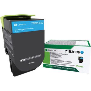 Produktbild für Toner Lexmark 71B2HC0 Prebate, cyan