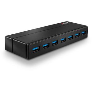 Produktbild für USB-Hub Lindy 43228, schwarz