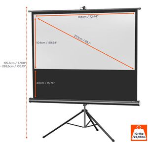 Produktbild für Beamer-Leinwand Celexon Economy