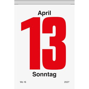 Produktbild für Abreißkalender Brunnen 1070305007, Nr. 5, Jahr 2027