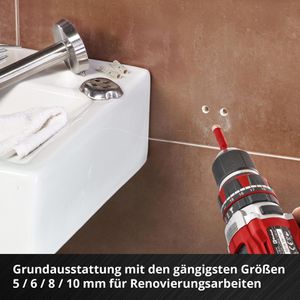 Produktbild für Diamantbohrer Einhell XS-CASE 500404, Set