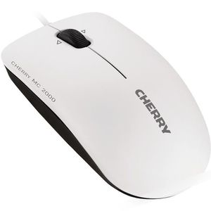 CHERRY Maus MC 2000 JM-0600-0, 3 Tasten, 1600 dpi, weiß