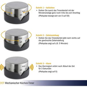 Produktbild für Timer TFA 38.1027.10 Dot