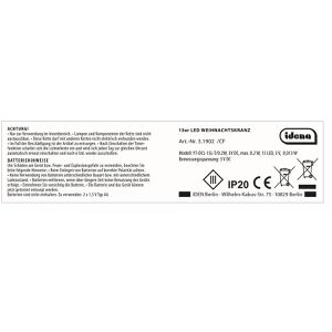 Produktbild für Weihnachtskranz Idena 31902, Ø 40 cm