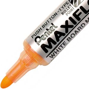 Produktbild für Whiteboardmarker Pentel Maxiflo M, gelb