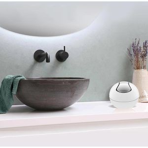 Produktbild für Mülleimer Spirella Bowl, 10.14964, weiß