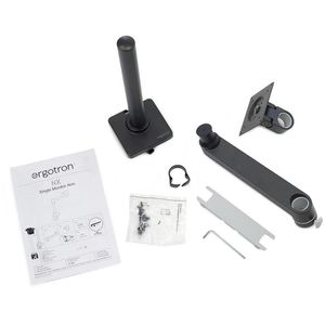 Produktbild für Monitorhalterung Ergotron NX Monitor-Arm, schwarz