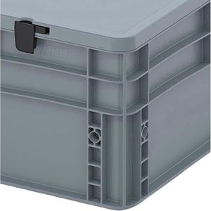 Produktbild für Eurobox AUER ED 86/32, grau, 130 Liter