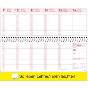 Produktbild für Tischkalender TimeTex 10579, Wochenkalender quer