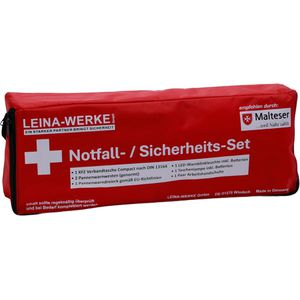 Produktbild für Erste-Hilfe-Tasche Leina-Werke Notfall- &amp; Sicherheits-Set, KFZ